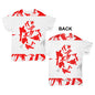 Canada Ice Hockey Silhouette Baby Toddler ALL-OVER PRINT Baby T-shirt