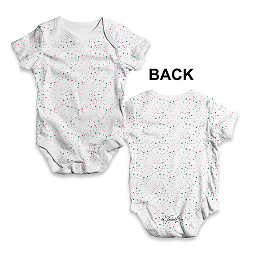 Ink Drops Repeat Baby Unisex ALL-OVER PRINT Baby Grow Bodysuit