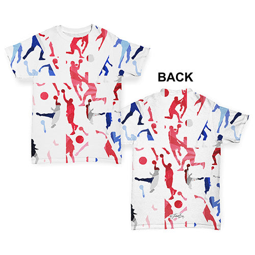 GB Handball Collage Baby Toddler ALL-OVER PRINT Baby T-shirt