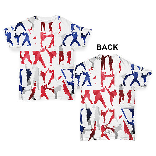 GB Karate Collage Baby Toddler ALL-OVER PRINT Baby T-shirt
