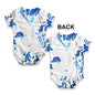 Scotland Rugby Collage Baby Unisex ALL-OVER PRINT Baby Grow Bodysuit