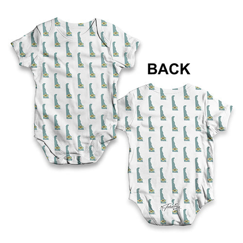 Delaware USA States Pattern Baby Unisex ALL-OVER PRINT Baby Grow Bodysuit