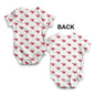 Washington DC USA States Pattern Baby Unisex ALL-OVER PRINT Baby Grow Bodysuit