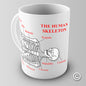 The Human Skeleton Novelty Mug