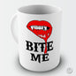 Bite Me! Fangs Novelty Mug