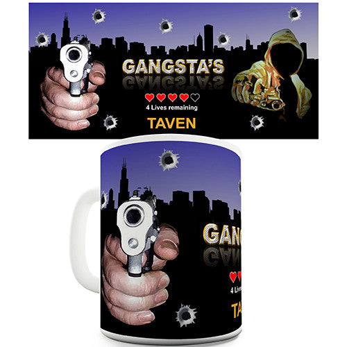 Gangsta Gamer Personalised Mug