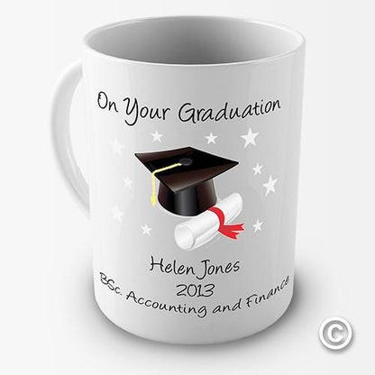 On Your Graduation Personalised Mug