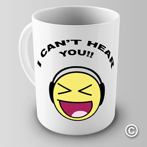 Lalalala I Can't Hear You Funny Mug