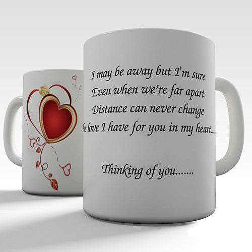 Thinking Of You Novelty Mug