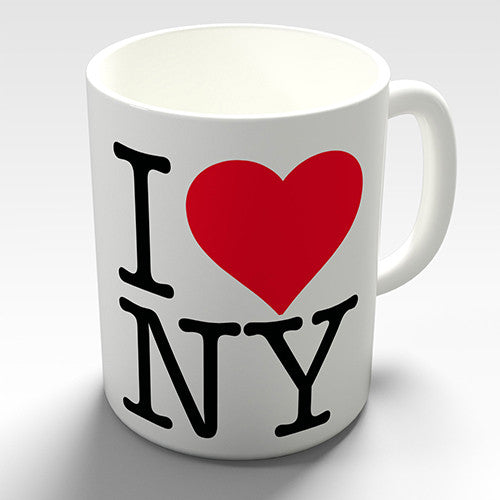 I Love NY New York Novelty Mug