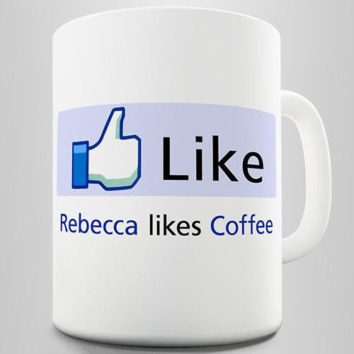 Facebook Coffee Lover Personalised Mug
