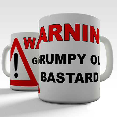 Grumpy Old Bastard Funny Mug