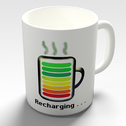 Recharging Novelty Mug