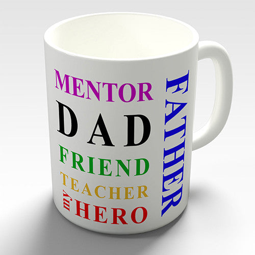 My Father My Hero Novelty Mug