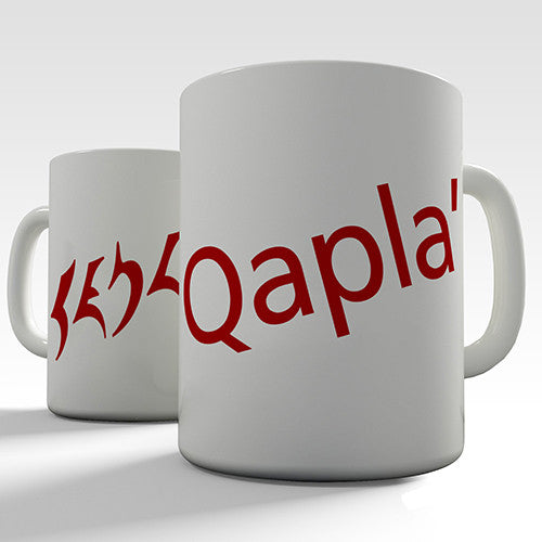 Klingon Qapla Novelty Mug