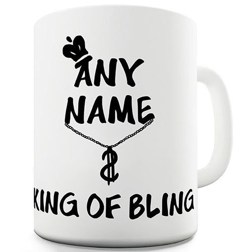 King Of Bling Personalised Mug