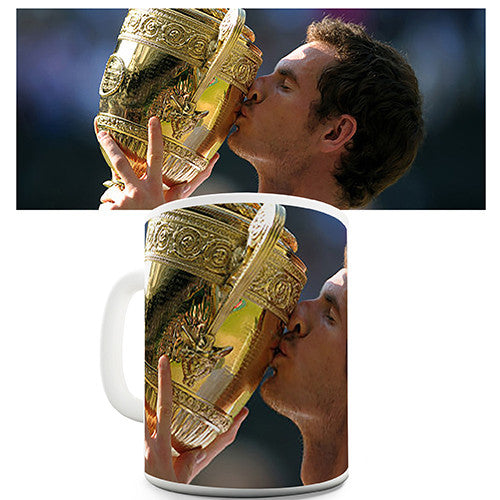 Wimbledon Champion Andy Murray Novelty Mug