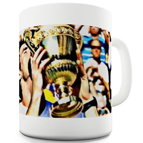 Andy Murray Wimbledon Trophy Kiss Novelty Mug