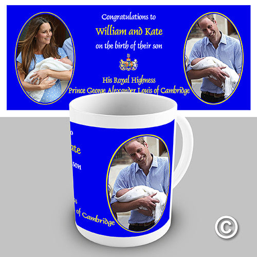 Royal Baby Novelty Mug