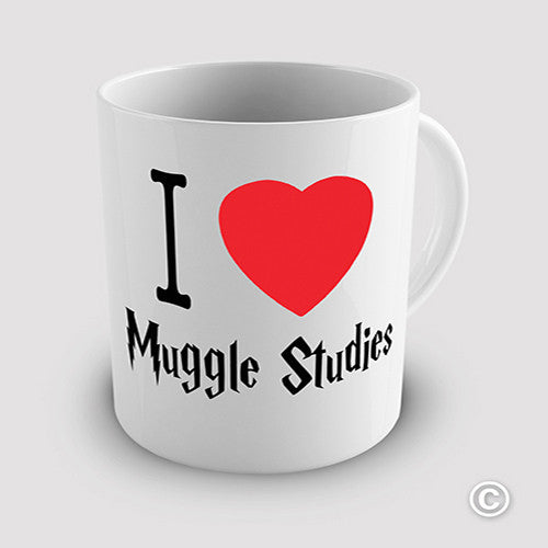 I Love Muggle Studies Funny Mug