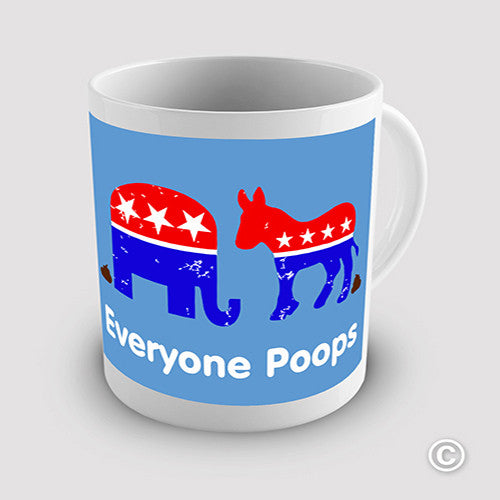 Everyone Poops Funny Mug