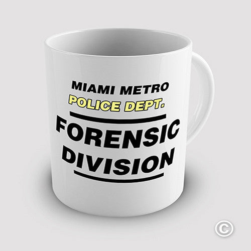 Miami Metro Forensic Division Novelty Mug