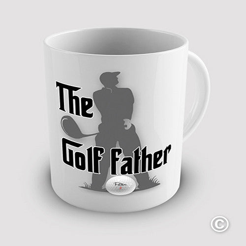 The Golf Father Novelty Mug
