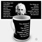 Einstein The Universe And Human Stupidity Novelty Mug