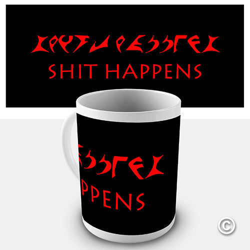 Klingon Shit Happens Novelty Mug