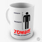 Zombie Eating Etiquette Novelty Mug