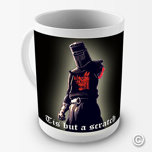 Holy Grail Tis But A Scratch Novelty Mug