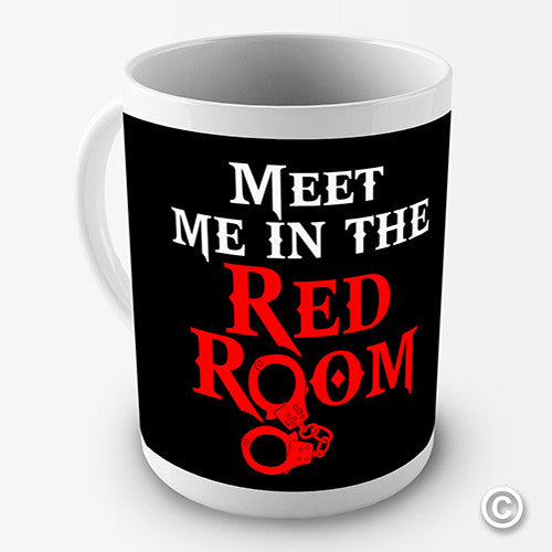 Meet in the Red Room Novelty Mug