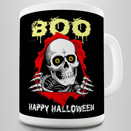 Boo Happy Halloween Novelty Mug
