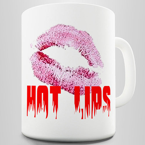 Hot Lips Novelty Mug
