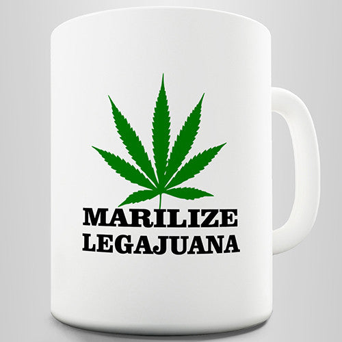 Legalise Marijuana Novelty Mug