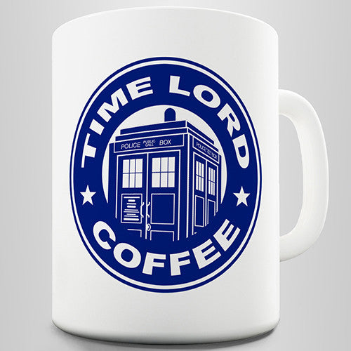 Time Lord Coffee Novelty Mug