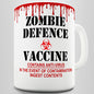 Zombie Defence Vaccine Funny Mug