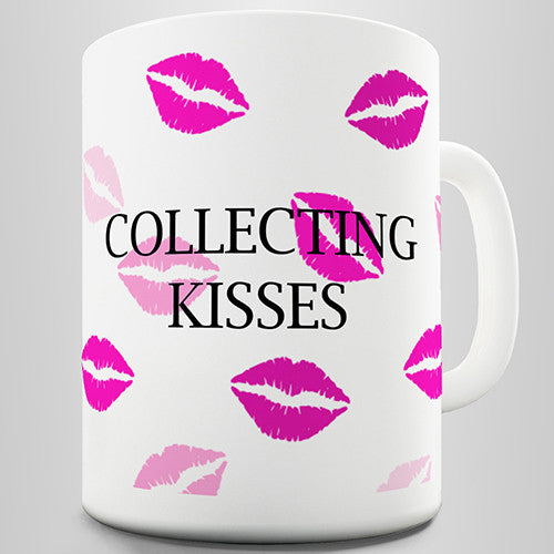 Collecting Kisses Novelty Mug
