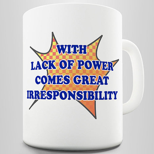 Comic Book Quote Novelty Mug