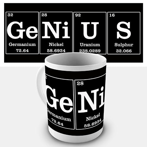 Genius Elements Novelty Mug
