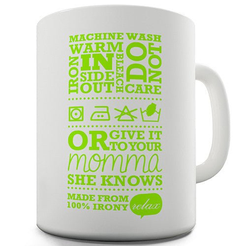 Momma Knows Novelty Mug