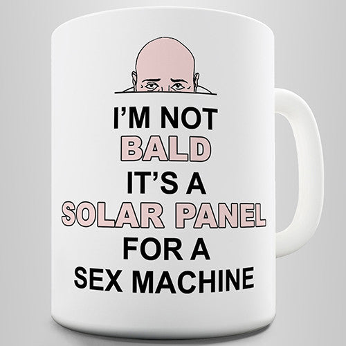 I'm Not Bald Funny Mug