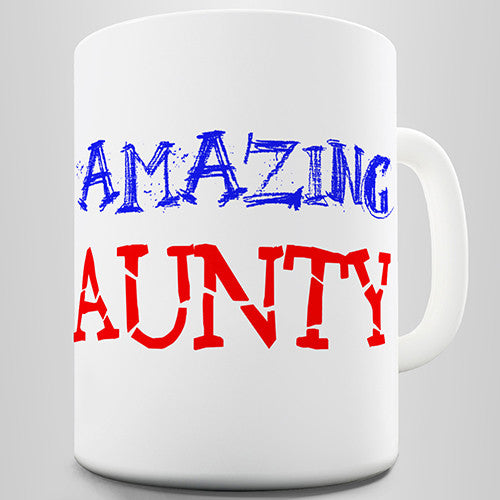 Amazing Aunty Novelty Mug