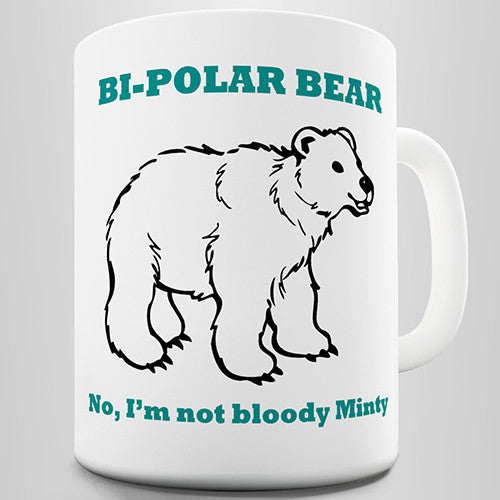 Bi-Polar Bear Novelty Mug
