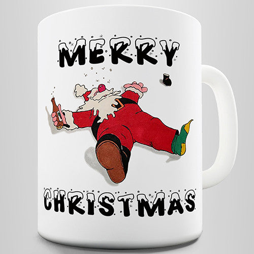 Drunken Santa Novelty Mug