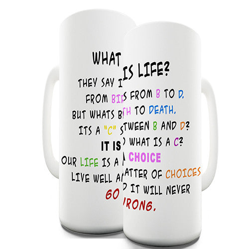 What Is Life? Novelty Mug