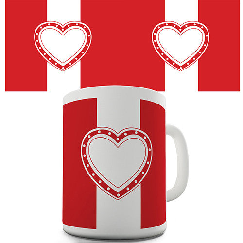 Love Heart Novelty Mug