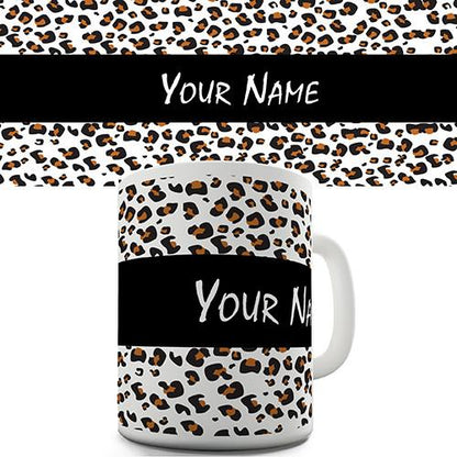 Animal Print Personalised Mug