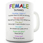 Female Dictionary Funny Mug