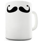 Curly Moustache Novelty Mug